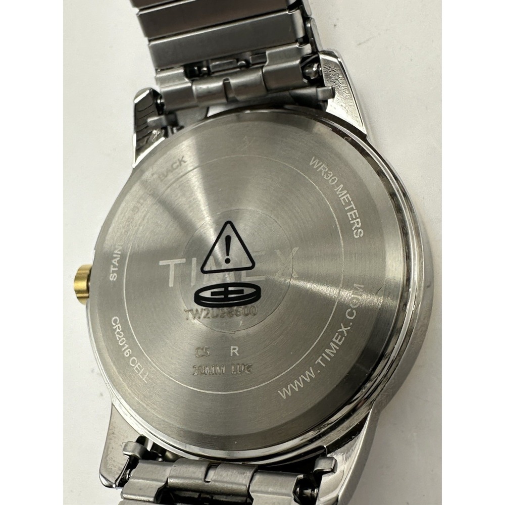 Timex TW2U98600 Mens Watch New Battery 38MM 7" Stretch Band Easy Reader N45 - Picture 8 of 10